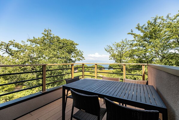 Ocean View Villa, Non Smoking | Balcony view - Nokonoshima Island Park Villa Sakimori (Fukuoka)