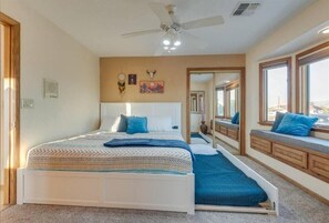5 quartos, Wi-Fi de cortesia, roupa de cama