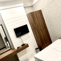 Double Room, City View | Premium bedding, down comforters, memory foam beds, soundproofing