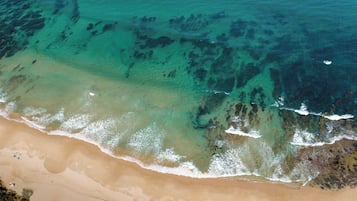 Beach nearby, white sand