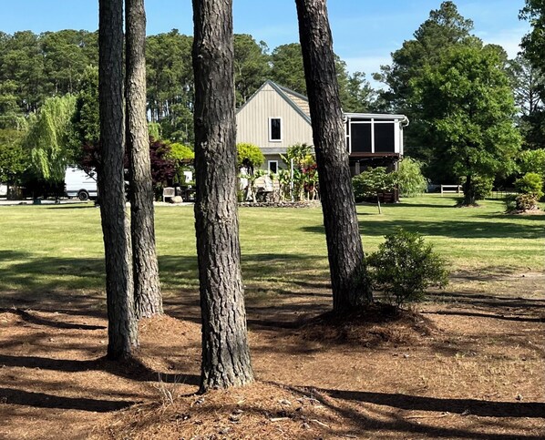 Property grounds - Charming 3-bedroom villa with WiFi, and Jaccuzzi , just Minutes from Yorktown (Hayes)