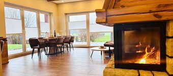 Vacation home MILA - with pool, sauna, whirlpool, 5000 square meters of private grounds and