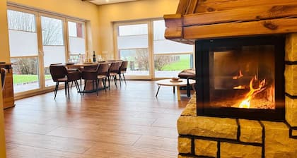 Vacation home MILA - with pool, sauna, whirlpool, 5000 square meters of private grounds and