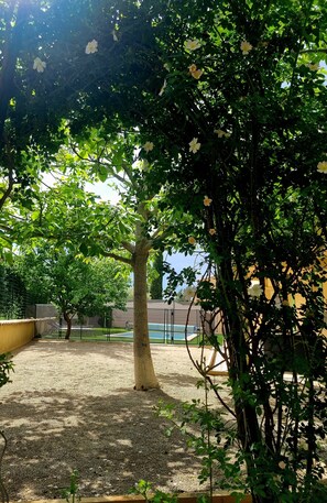 Overnattingsstedets uteområder