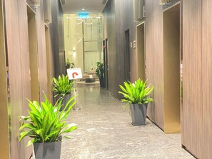 Façade de l’hébergement