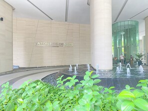 Façade de l’hébergement