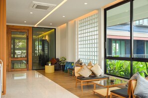 Sitzecke in der Lobby