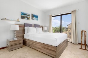 2 bedrooms, desk, iron/ironing board, travel crib