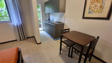 Apartment, Balcony, Garden View | 1 bedroom, desk, laptop workspace, free WiFi