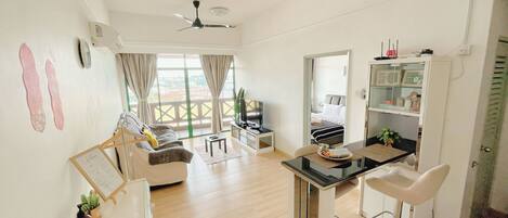 1 sovrum, strykjärn/strykbräda, wi-fi och sängkläder