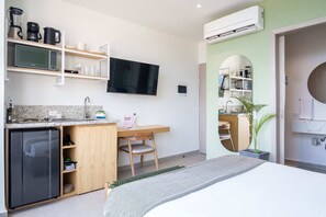 1 غرفة نوم ومكواة/لوح كي وواي فاي وملاءات أسرّة