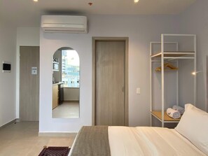 1 makuuhuone, silitysrauta/-lauta, Wi-Fi, vuodevaatteet