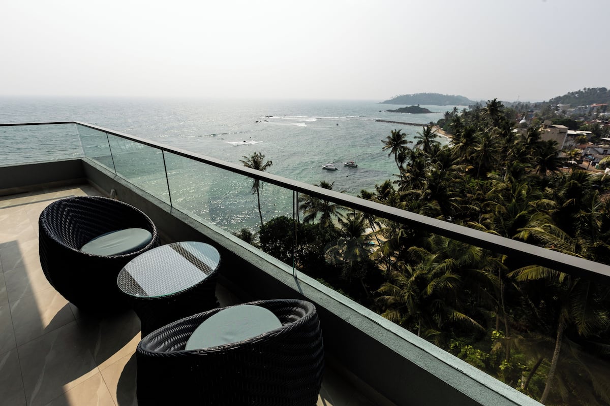 Presidential Suite, Sea View | 1 bedroom, in-room safe, desk, laptop workspace