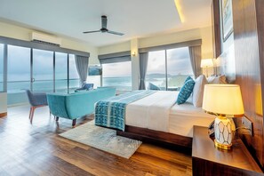 In-room safe, desk, laptop workspace, soundproofing - Sandy Bliss (Weligama)