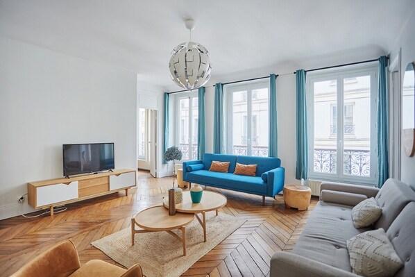 Apartment | Living area - Sublim Apartment Beaubourg/le Marais (Paris)