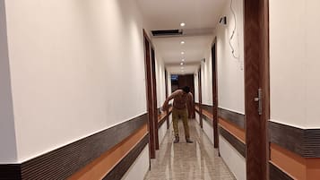 Deluxe Double Room, City View | In-room safe, desk, soundproofing, iron/ironing board