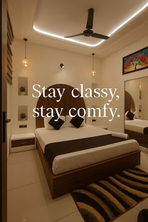 Standard Double Room, Balcony, City View