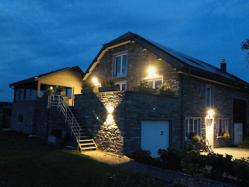 Charming 2-bedroom apartment in Vielsalm with sauna and 2 huge terraces