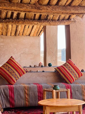 Living area - Camp Mbark authentic (M'Hamid El Ghizlane)