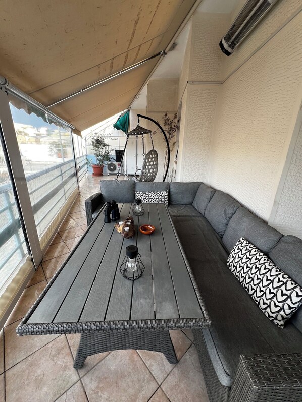 Apartment, Stadtblick | Terrasse/Patio