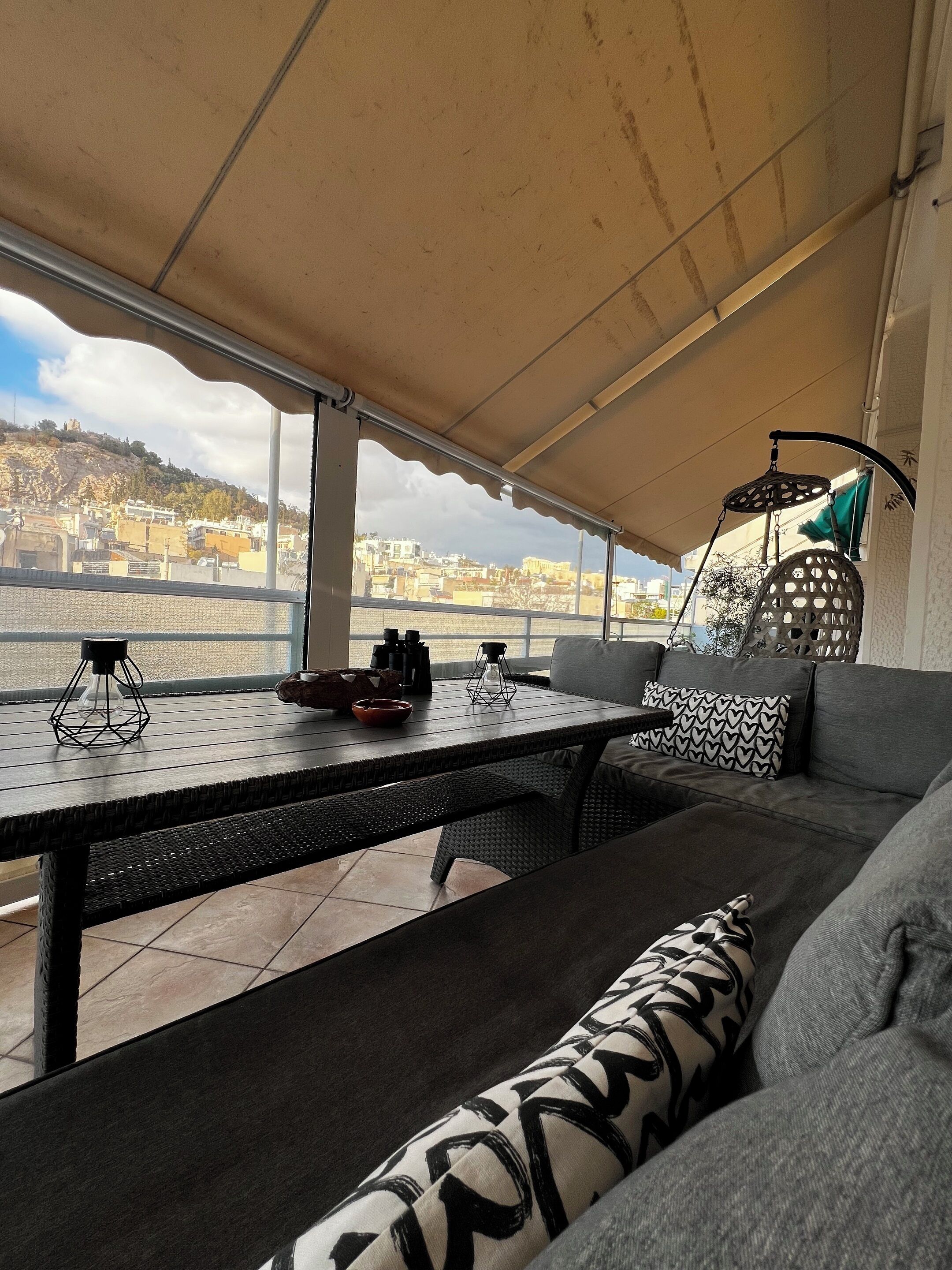 Lägenhet - utsikt mot staden | Utsikt från rummet