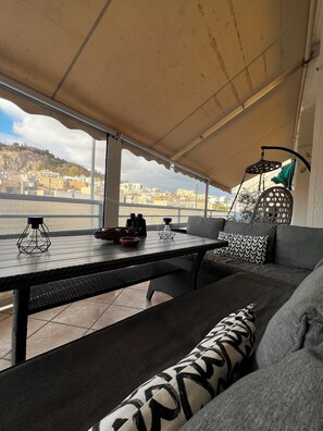 Apartment, Stadtblick | Ausblick vom Zimmer