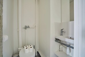 Appartement | Salle de bain | Sèche-cheveux, serviettes fournies, savon, shampoing