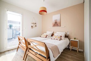 3 chambres, fer et planche à repasser, Wi-Fi