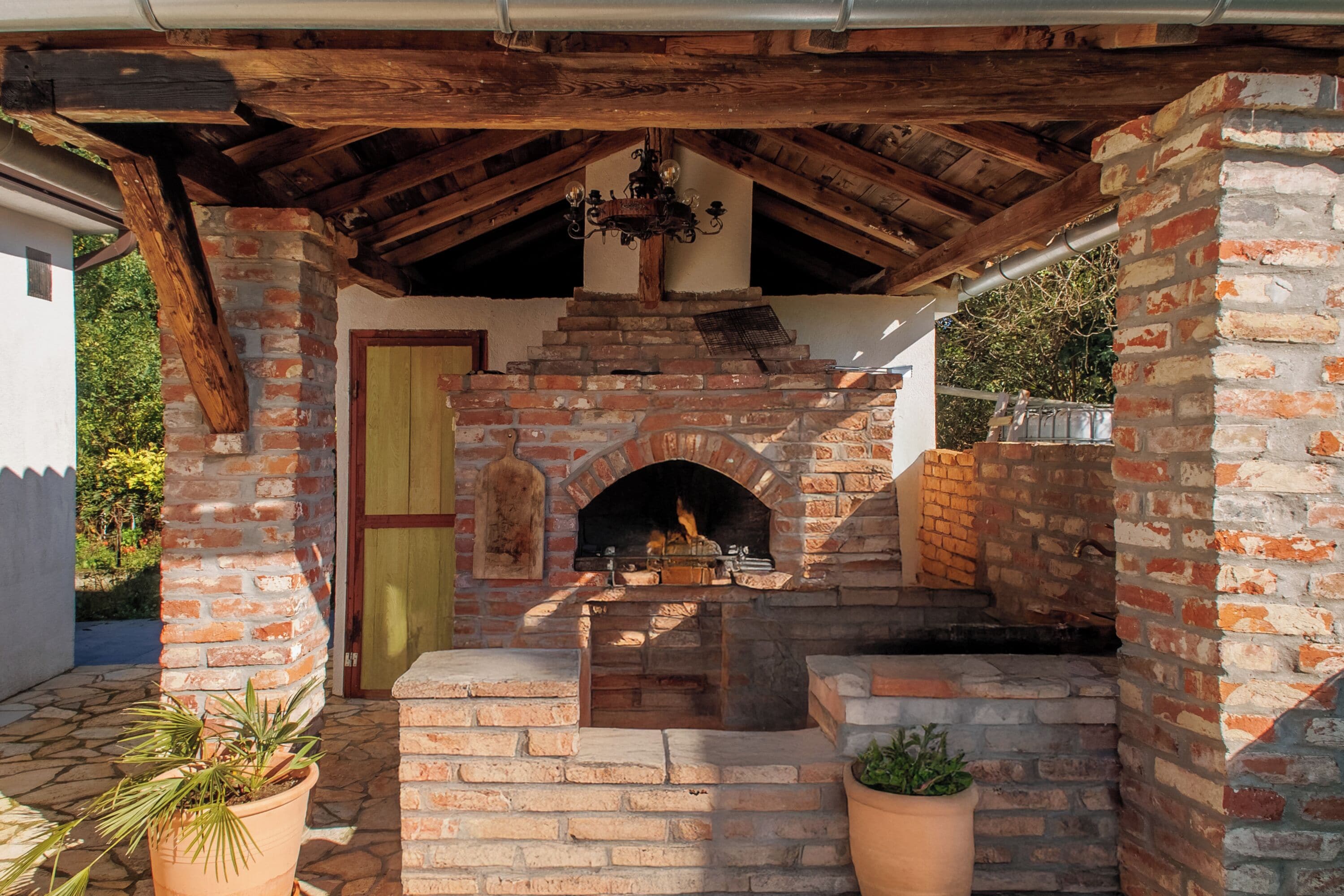 Family House, Multiple Bedrooms (Pool House Kristina) | Terrace/patio