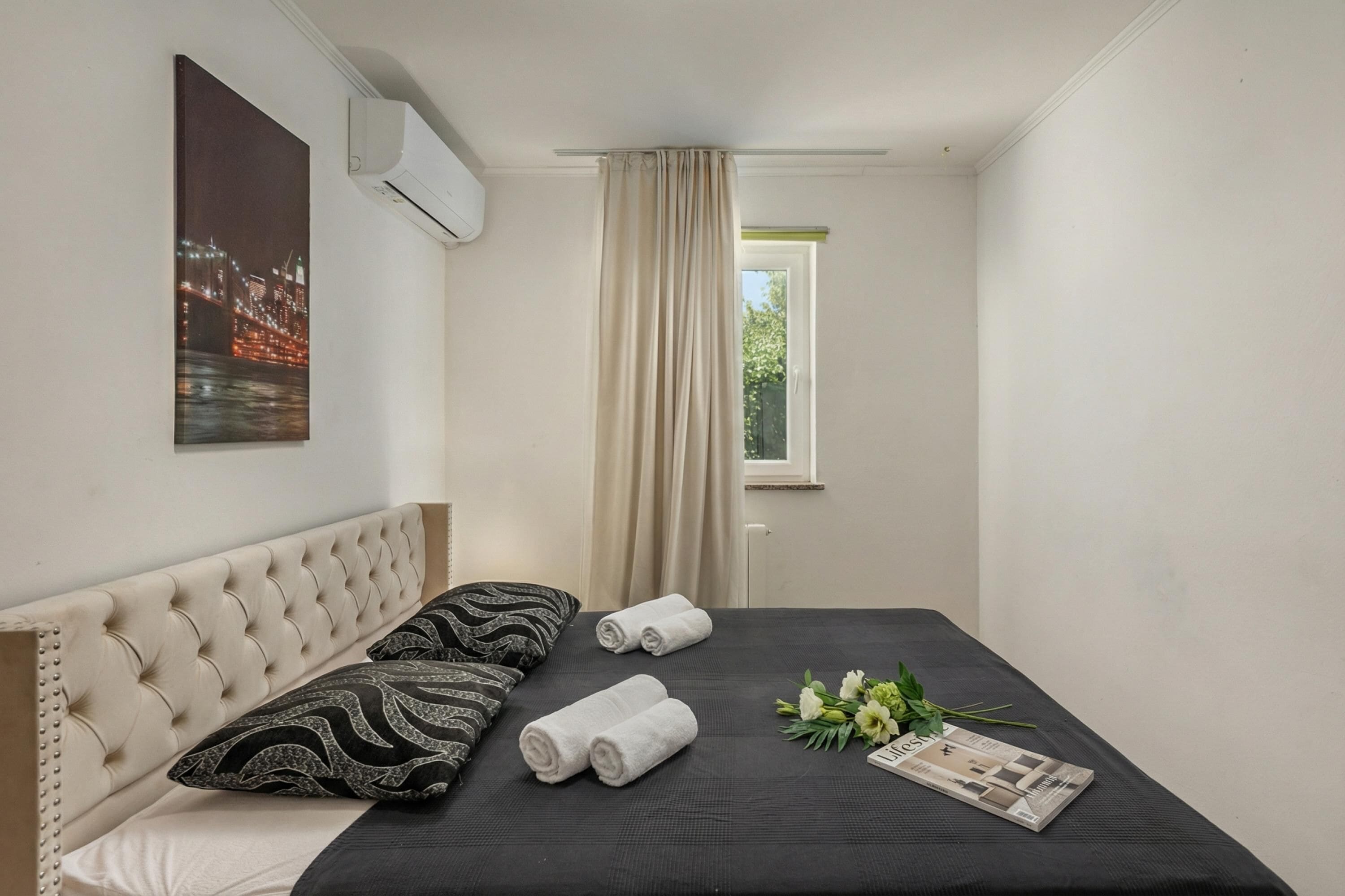 Family House, Multiple Bedrooms (Pool House Kristina) | 3 bedrooms, iron/ironing board, free WiFi, bed sheets