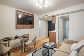Living area - New Apartment Center of Paris (Paris)
