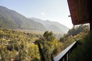 Vista des de l'allotjament