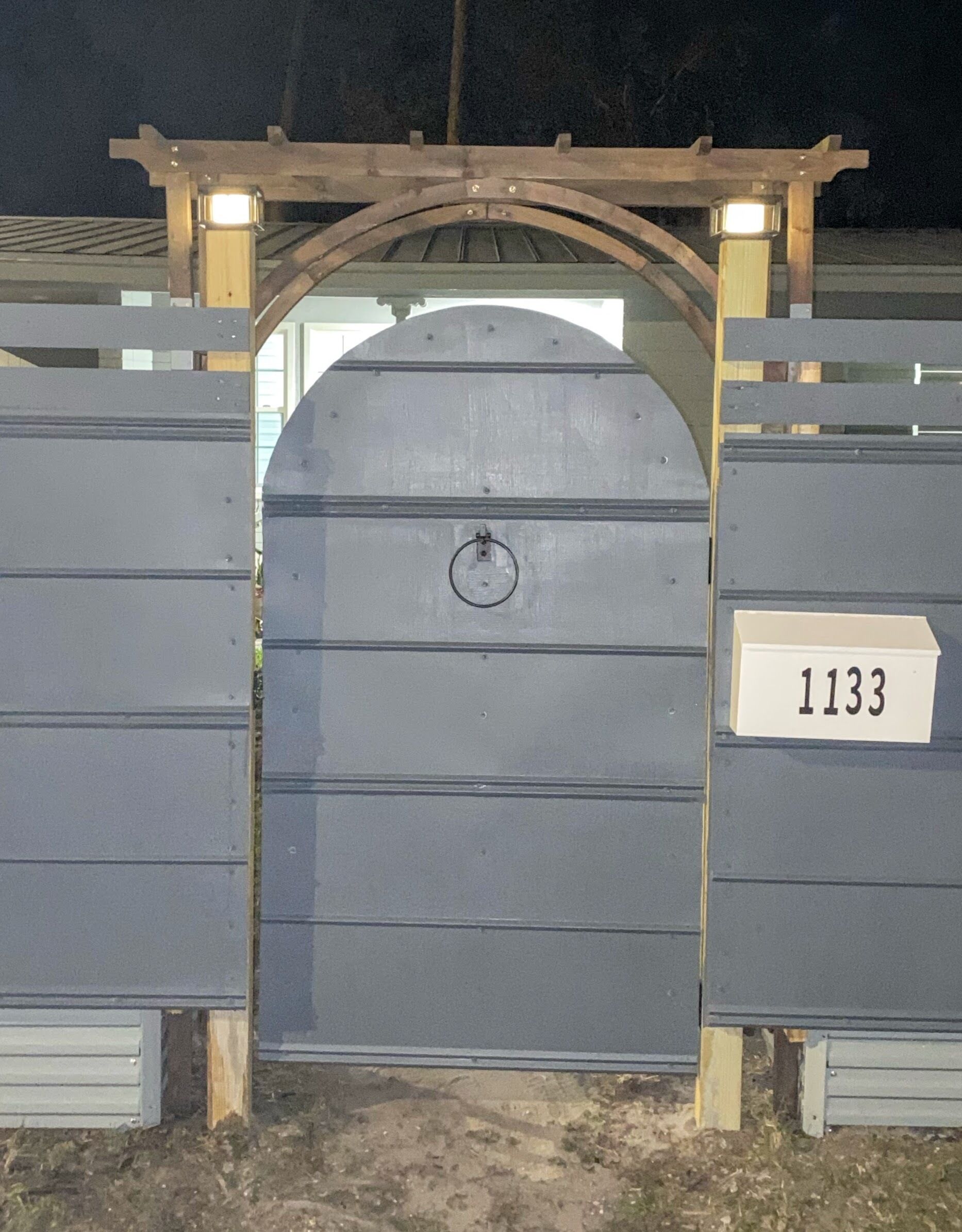 Enceinte de l’hébergement