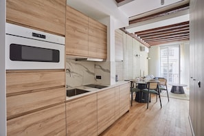 Private kitchen - New Apartment Center of Paris Place de la Bourse (Paris)