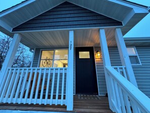 Exterior detail - Charming 2-bedroom house with game room WiFi, AC on Cuyuna trails in Crosby (Crosby)