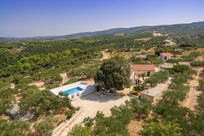 Garden - Charming Villa With Swimming Pool (Pucisca)