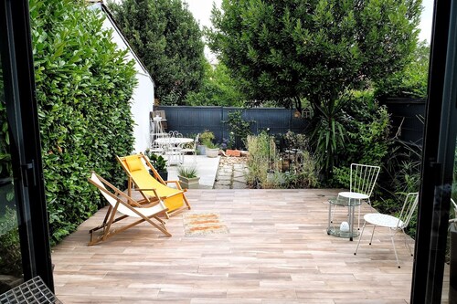 Maison de charme et de caractère avec jardin et terrasses quartier des Minimes 