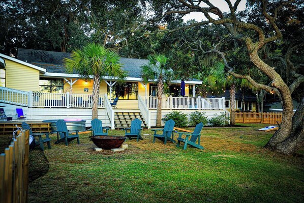 Overnattingsstedets uteområder