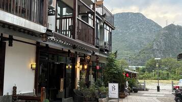 Fassade der Unterkunft