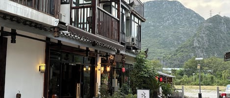 Fassade der Unterkunft