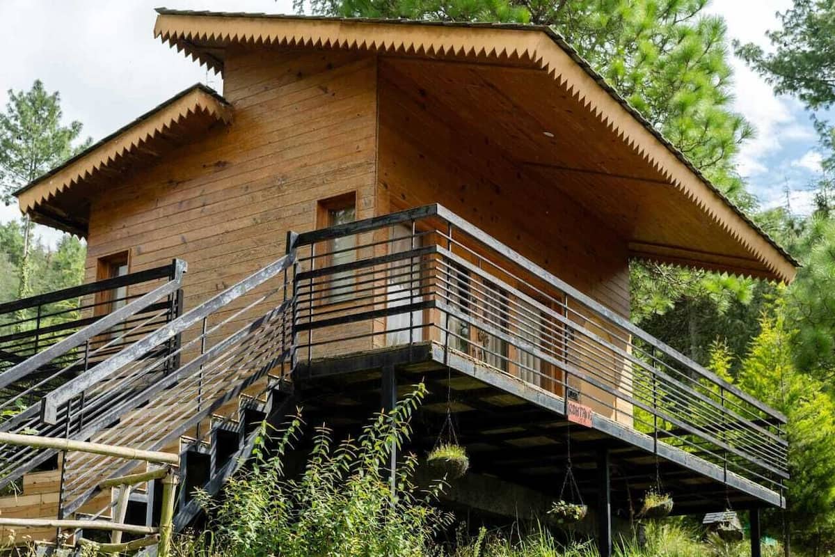 Comfort cottage, balkon, uitzicht op vallei | 1 slaapkamer, donzen dekbedden, bedden met traagschuimmatras
