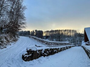 Property grounds - Relaxation in the forest - with swimming pool! (Heßles)
