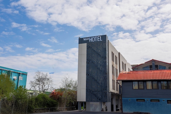 Overnatningsstedets facade