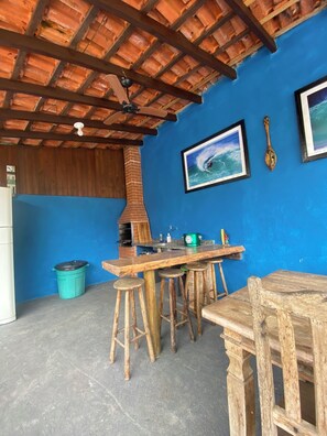 BBQ/picnic area - Pousada Kembali Maresias (São Sebastião)