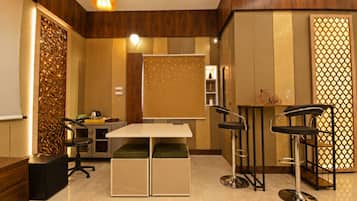 Premium bedding, pillowtop beds, in-room safe, desk