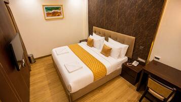 Executive-Zimmer | Hochwertige Bettwaren, Pillowtop-Betten, Zimmersafe, Schreibtisch