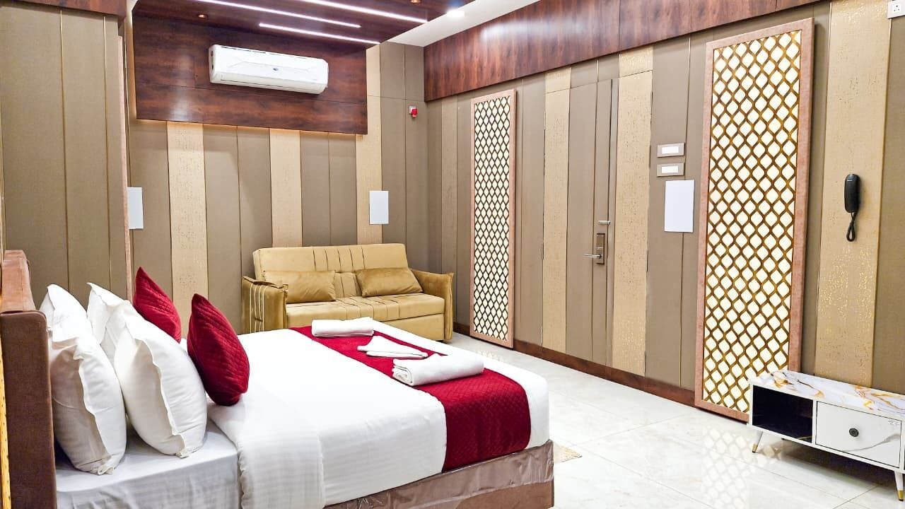 Stúdíósvíta | Rúmföt af bestu gerð, öryggishólf í herbergi, skrifborð, hljóðeinangrun