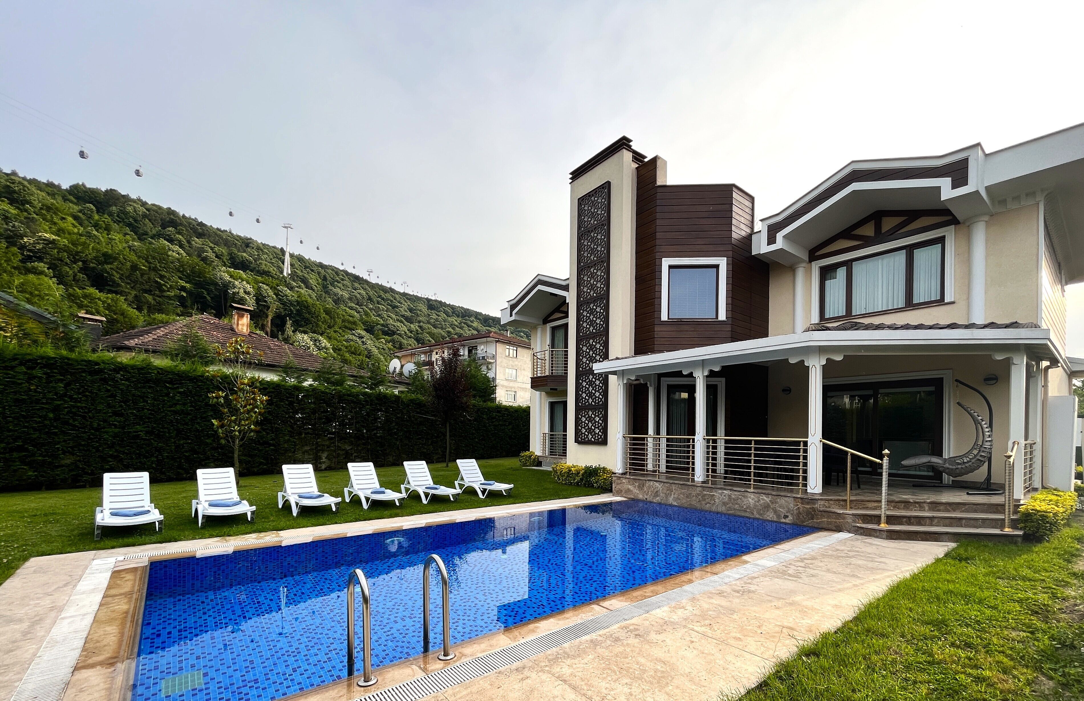 Façade de l’hébergement