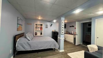 1 habitación, wifi y ropa de cama