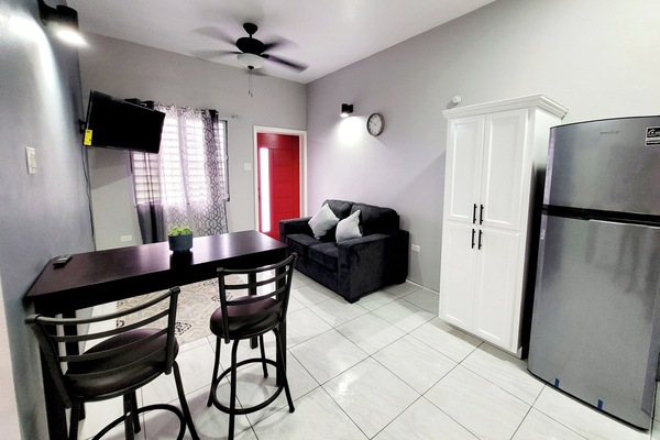 Living and dining area